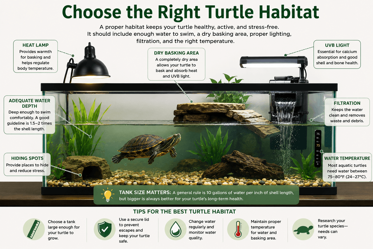 Choose the Right Turtle Habitat