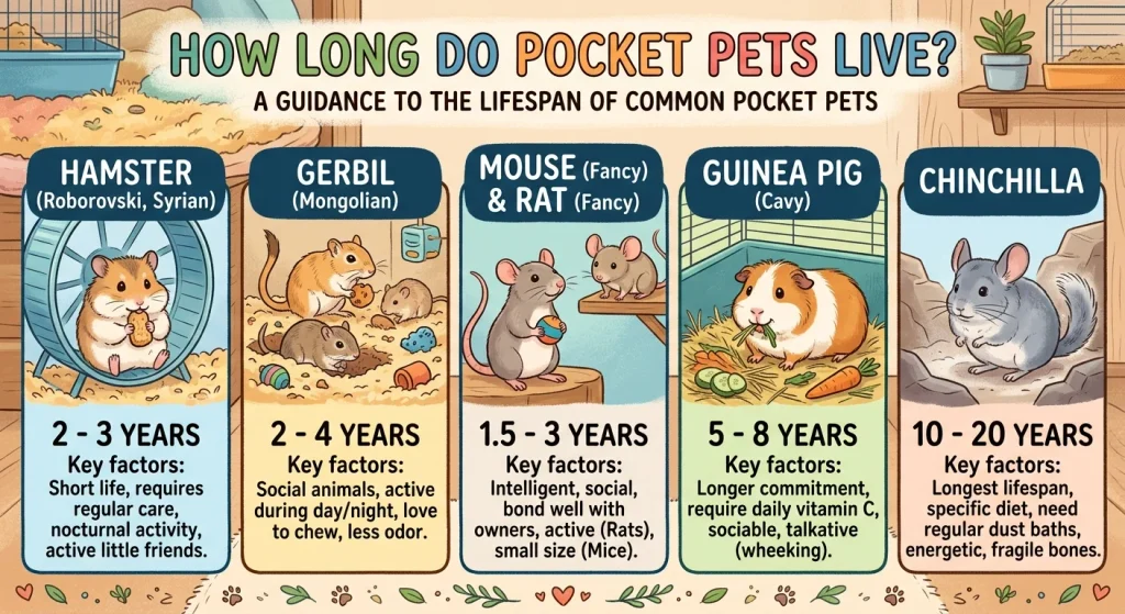 How Long Do Pocket Pets Live