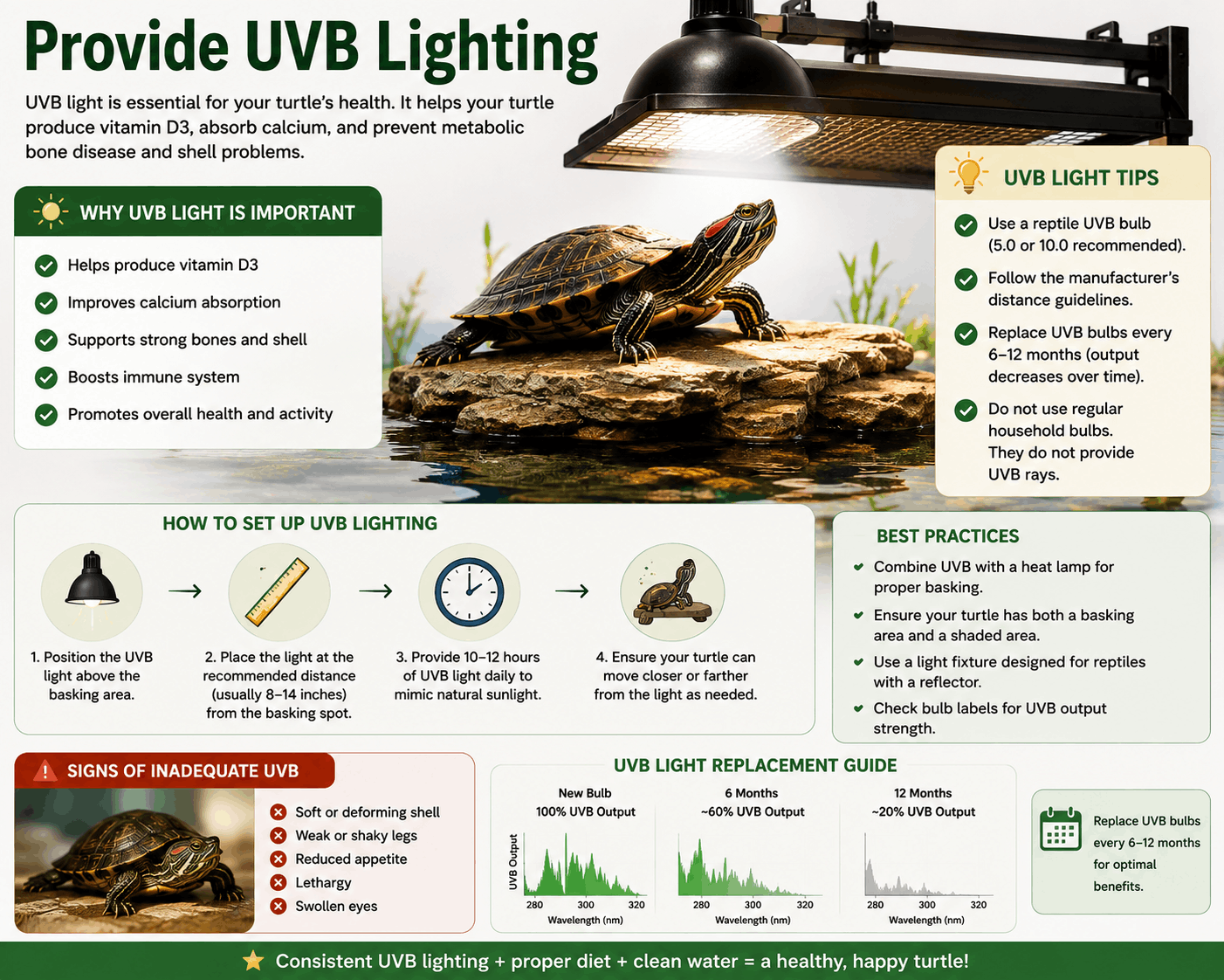 Provide UVB Lighting