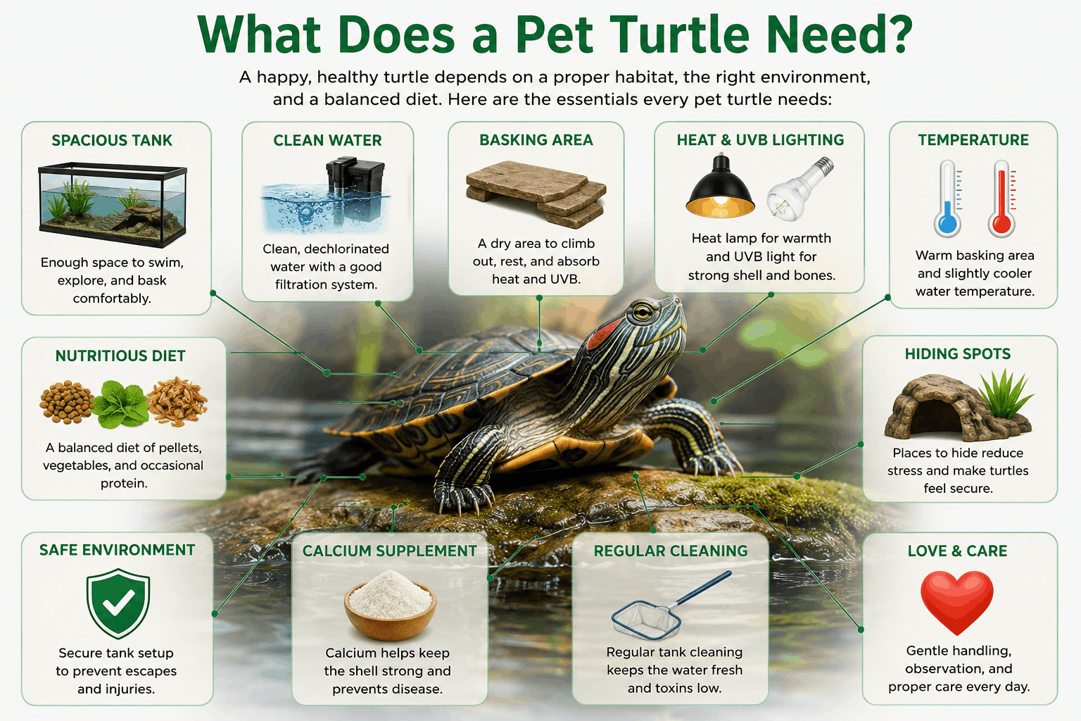 What Does a Pet Turtle Need