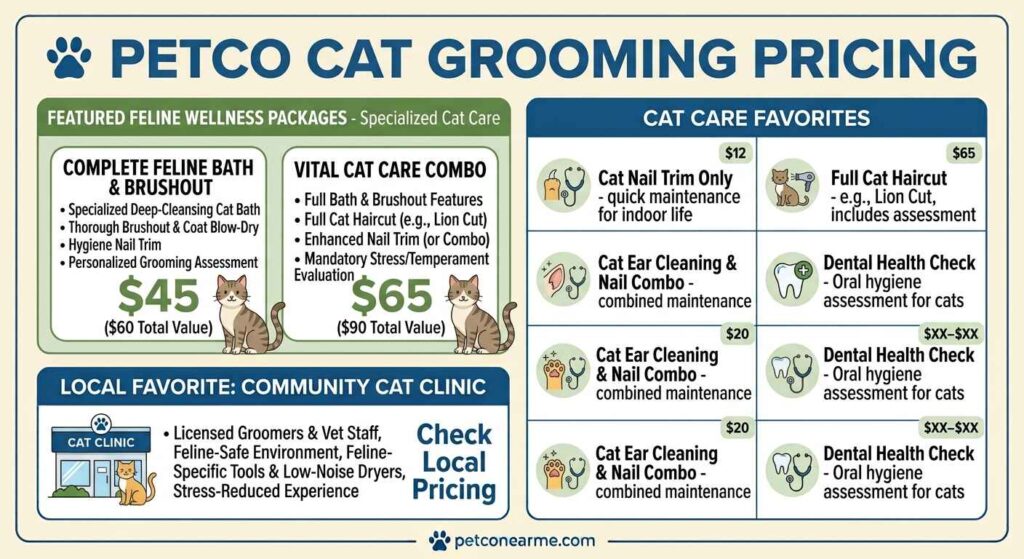 Petco Cat Grooming: Costs, Requirements, and Services