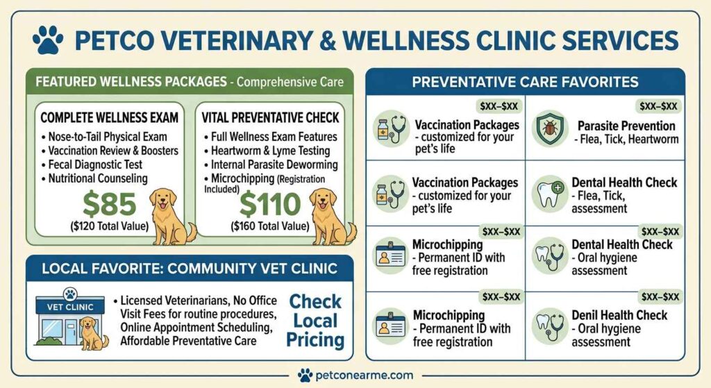 Petco Walk-In Grooming & Quick Express Services