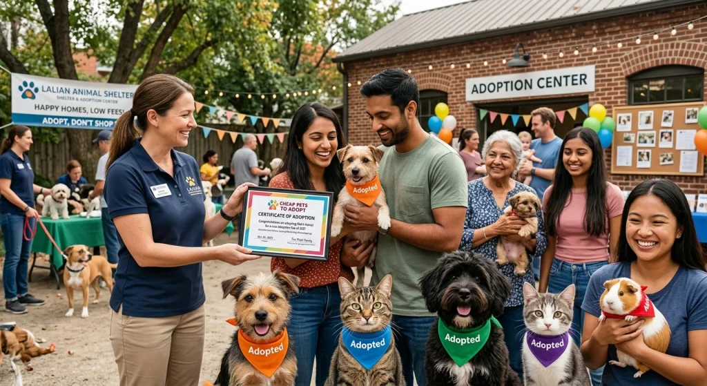 Cheap Pets to Adopt Fee